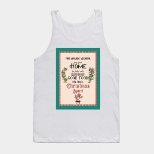 Christmas Spirit - Retro Christmas design Tank Top